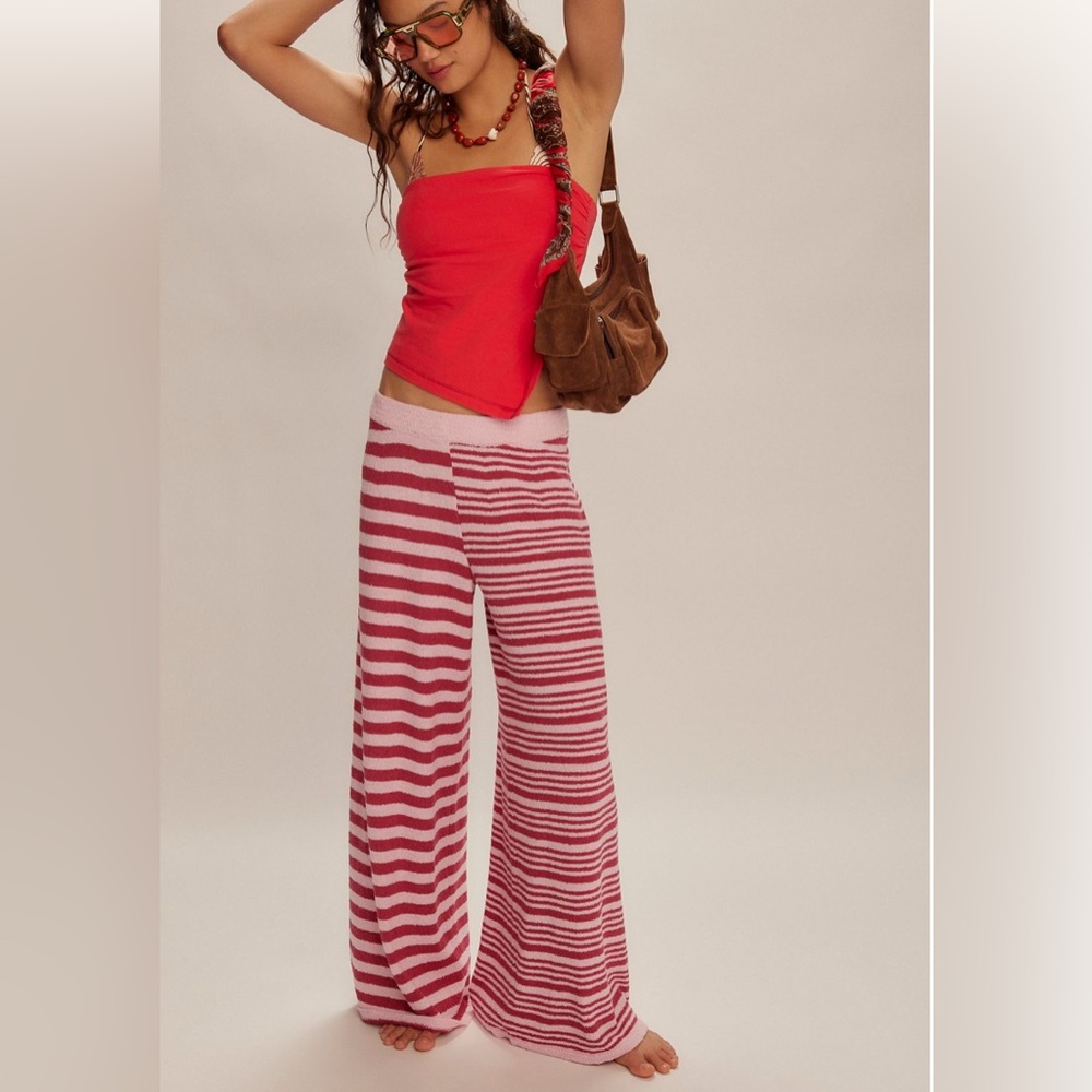 Free People Alyson Striped Pants